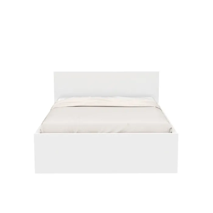 Lit 140 x 190 cm Mosaik blanc ( sur commande )