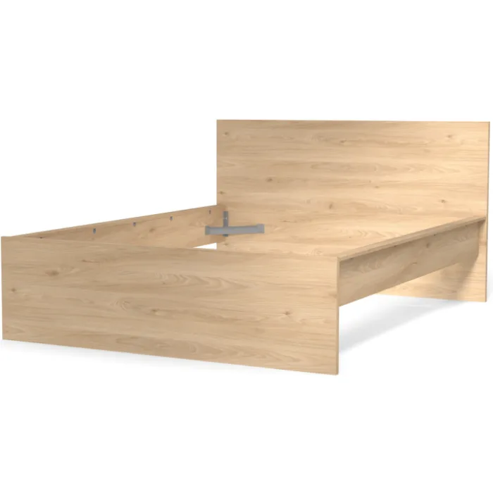 Lit 140 x 190 cm Mosaik Hickory ( sans literie ) ( sur commande )
