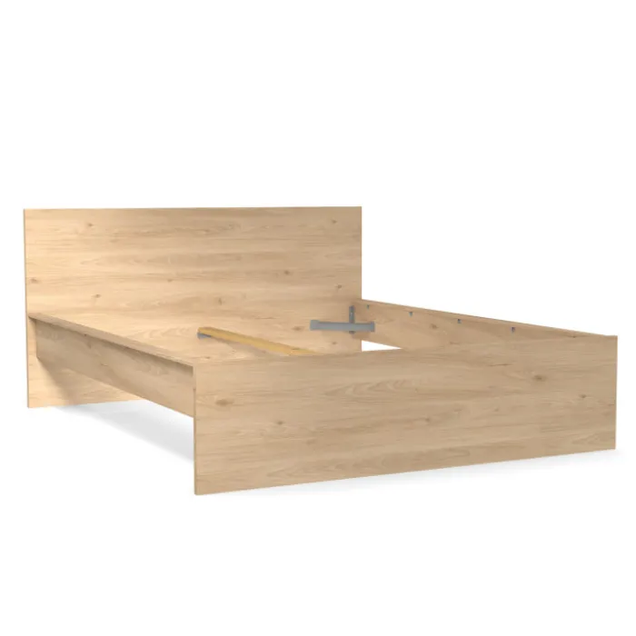 Lit 140 x 190 cm Mosaik Hickory ( sans literie ) ( sur commande )