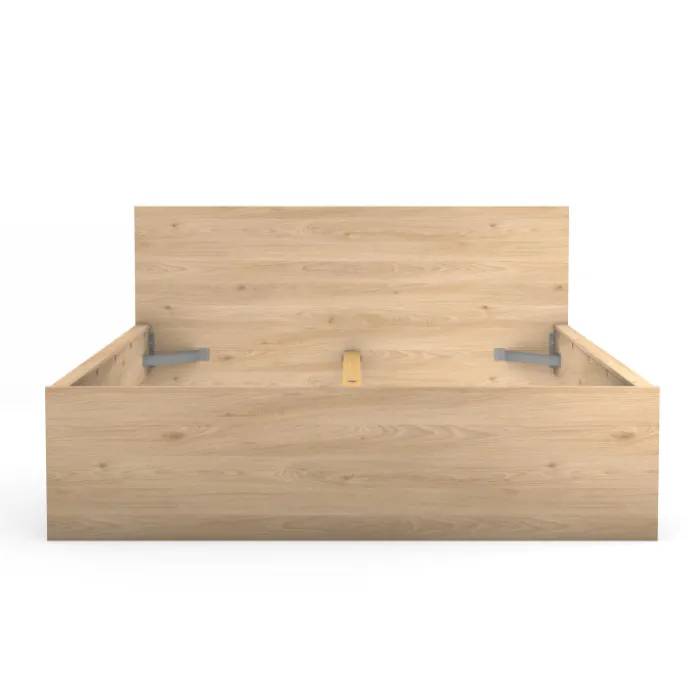 Lit 140 x 190 cm Mosaik Hickory ( sans literie ) ( sur commande )