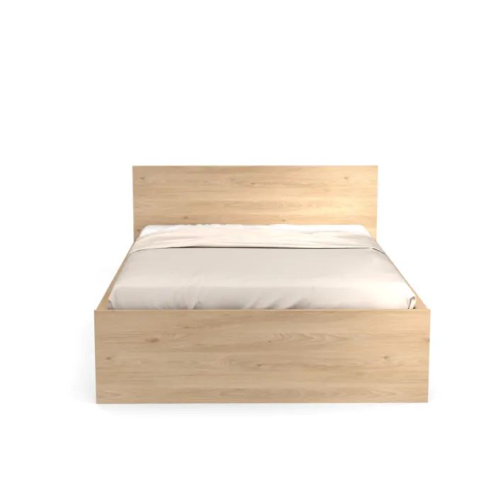 Lit 140 x 190 cm Mosaik Hickory ( sans literie ) ( sur commande )