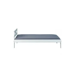 Lit 90x200 Fana blanc