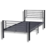 Lit 90x200 Sammy gris foncé