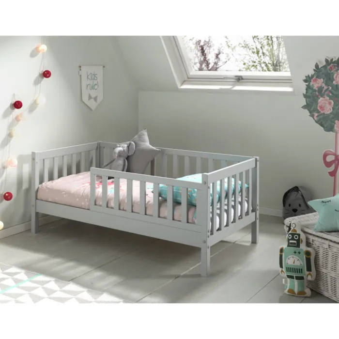 Lit 70x140 Todler gris