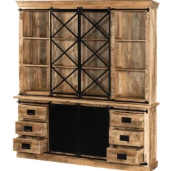 Living Barn 001 bois massif mangue