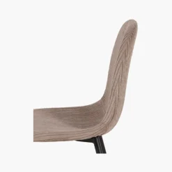 Lot de 4 chaises Mia - choco 5