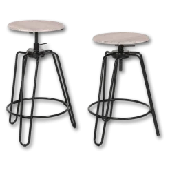 Lot de 2 tabourets Ly-n0641