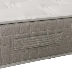 Matelas en mousse HR40kgs 90 x 190 cm Krearêve gris chiné