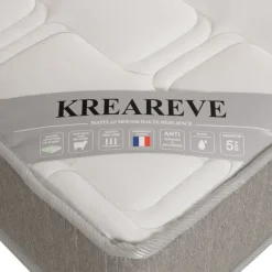 Matelas en mousse HR40 120 x 200 cm Krearêve