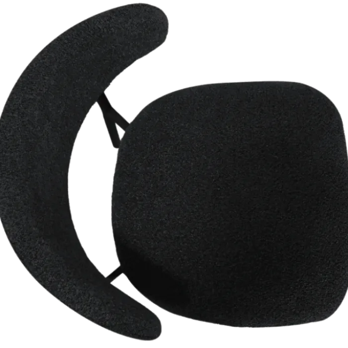 Maxima Chaise bouclé anthracite