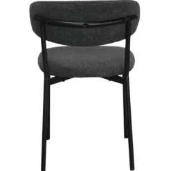 Maxima Chaise bouclé anthracite