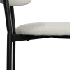 Maxima chaise bouclé blanc