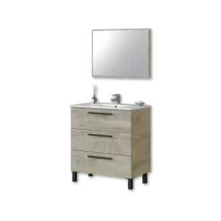 Meuble de salle de bain avec miroir - Athena