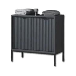 Meuble sous lavabo 60 cm Lucera gris