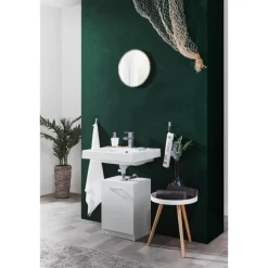 Meuble sous lavabo Solo blanc