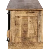 Meuble TV Barn bois mangue/noir