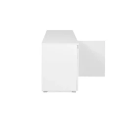 Meuble TV Capetown blanc brillant
