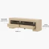 Meuble tv Cuba - 160 cm