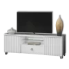 Meuble TV Elite blanc laqué