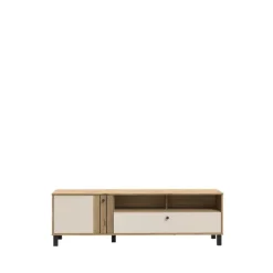 Meuble TV Killarney chêne mauvella/sable