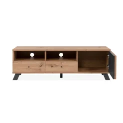 Meuble Tv Medan chêne artisan/anthracite