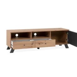 Meuble Tv Medan chêne artisan/anthracite