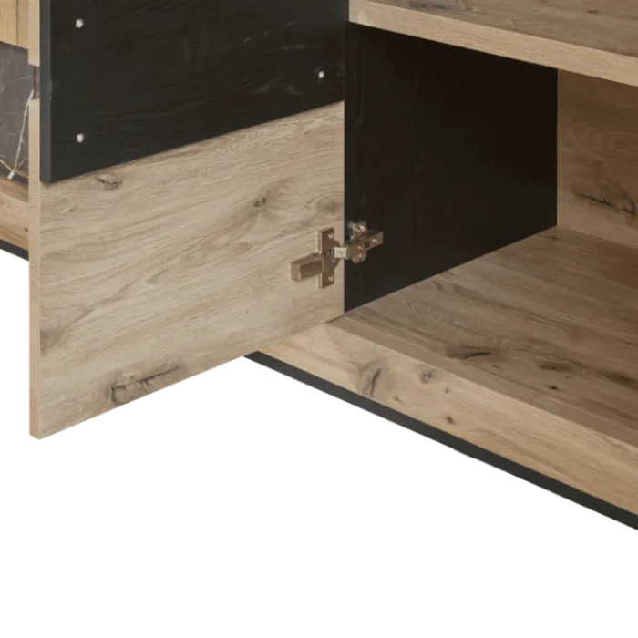 Meuble TV Sacha canyon aok/marbre