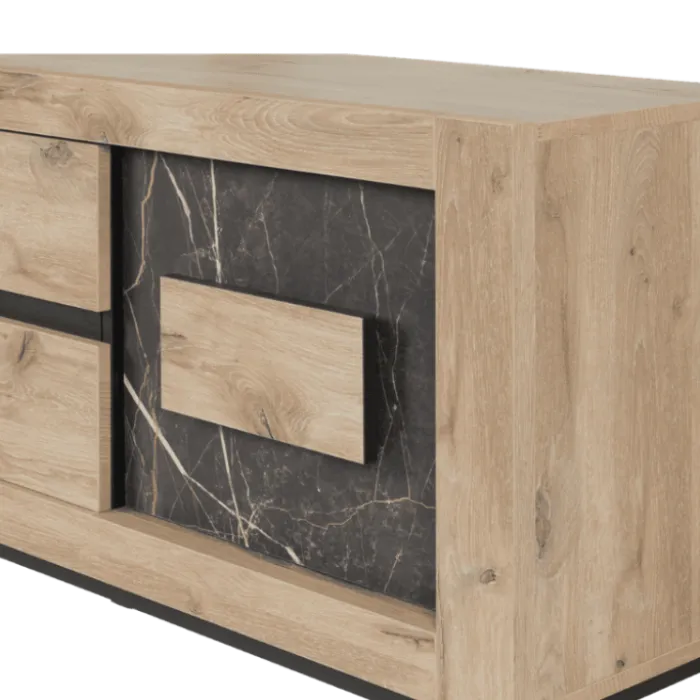Meuble TV Sacha canyon aok/marbre