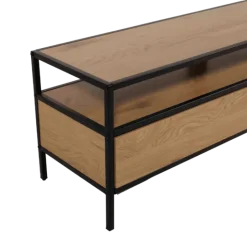 Meuble TV Stand melamine/noir