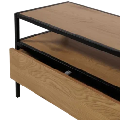 Meuble TV Stand melamine/noir