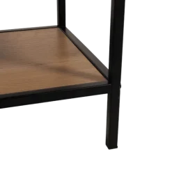 Meuble TV Stand melamine/noir