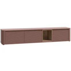 Meuble tv à supendre ou à poser Breathtaker terracotta