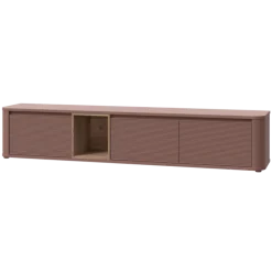 Meuble tv à supendre ou à poser Breathtaker terracotta