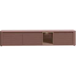Meuble tv à supendre ou à poser Breathtaker terracotta