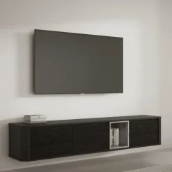 Meuble tv à suspendre ou à poser Breathtaker noir