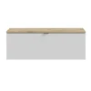 Meuble tv suspendu 100 cm Libertad Artisan / blanc