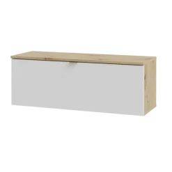 Meuble tv suspendu 100 cm Libertad Artisan / blanc