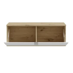 Meuble tv suspendu 100 cm Libertad Artisan / blanc