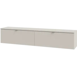 Meuble tv suspendu Libertad 180 cm sable