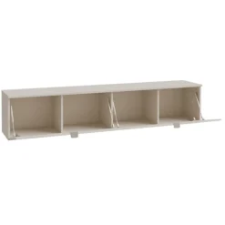Meuble tv suspendu Libertad 180 cm sable