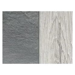 Meuble TV Tom chene gris/marbre
