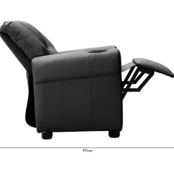 Mini relax 4400-2 Pu noir