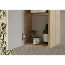 Miroir avec miroir led , hamburg 432430-71110p