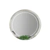 Miroir Chantal blanc/gris