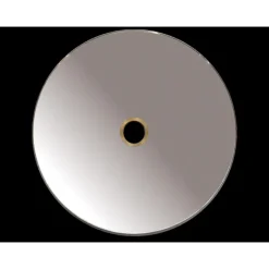 Miroir Lidia doré