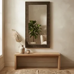 Miroir mural Thea Marron 206492