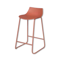 OTAC - Tabouret de bar terracota