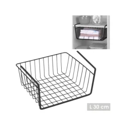Panier La penderie 30cm noir