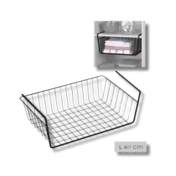Panier La penderie 40cm noir