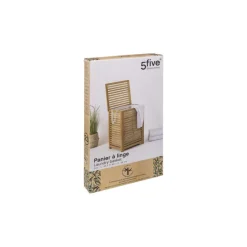 Panier à linge Sicela 65L bambou